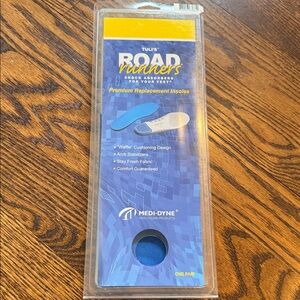 Tuli's Roadrunners Shock Absorbers - Premium Replacement Insoles L 5-7; M 3-5